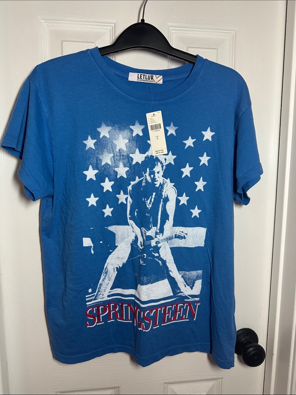 Springsteen Graphic Tee - NWT Letluv for Anthropologie-small flaw in photos. 033